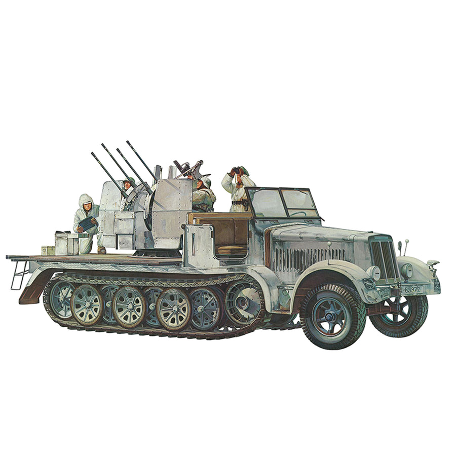 Tamiya 35050 - TAMIYA 1/35 GERMAN SD.KFZ 7/1 8-TON 1/2TRACK W/AA