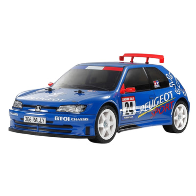 Tamiya 47513 - TAMIYA 1/10 PEUGEOT MAXI PTD BLUE BT-01(EXCL ESC)