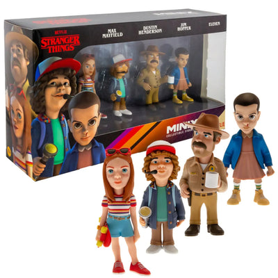 MINIX COLLECTABLES MINIX-12688 MINIX: STRANGER THINGS 7CM 4-PACK