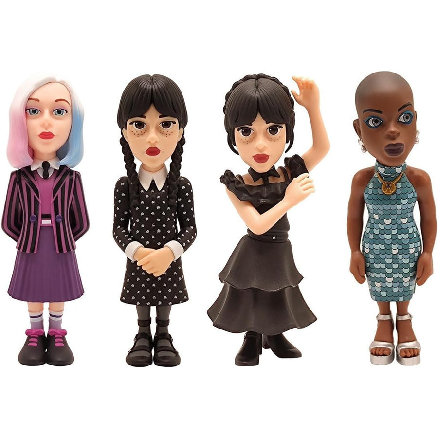MINIX COLLECTABLES MINIX-14781 - MINIX: WEDNESDAY 7CM 4ER-PACK