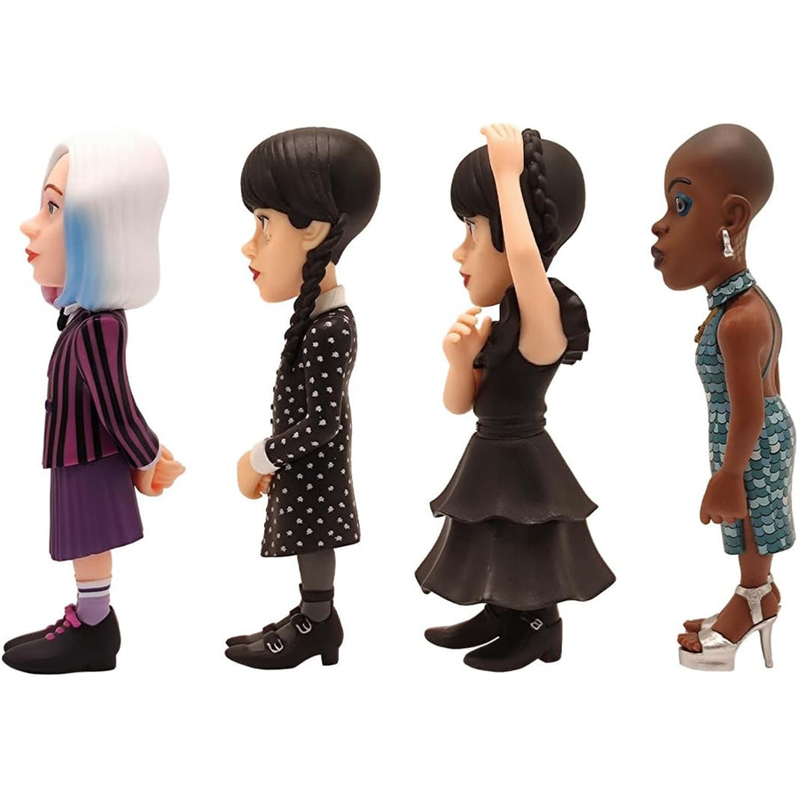 MINIX COLLECTABLES MINIX-14781 - MINIX: WEDNESDAY 7CM 4ER-PACK