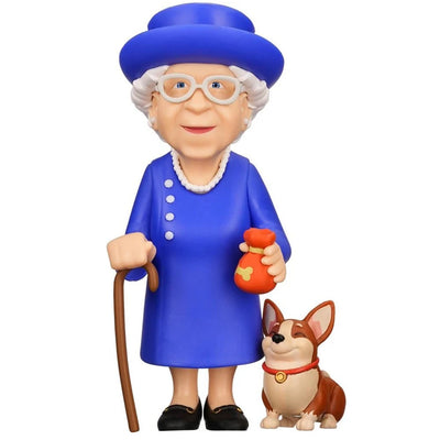 MINIX COLLECTABLES MINIX-24803 - MINIX: KÖNIGIN ELISABETH II. MIT CORGI