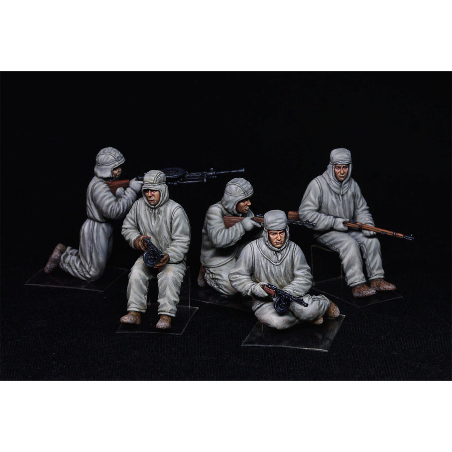 Miniart 2-35226 - MINIART 1/35 SOWJETISCHE STURMINFANTERIE MIT TARNUMHÄNGEN