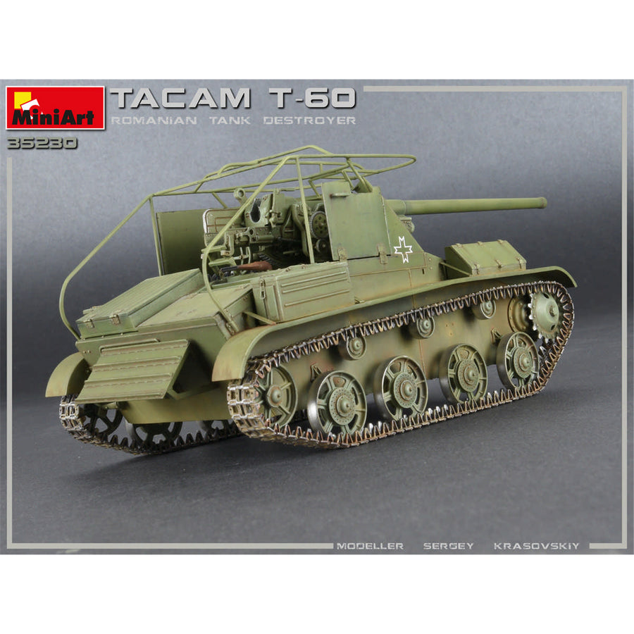 Miniart 2-35230 - MINIART 1/35 ROMANIAN T-60 TANK DESTROYER W/INT