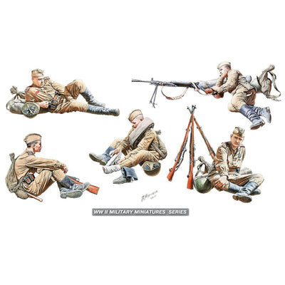 Miniart 2-35233 - MINIART 1/35 SOWJETISCHE INFANTERIE BEI EINER PAUSE
