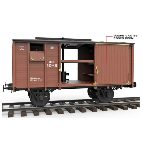 MINIART 1/35 SOVIET RAILWAY WAGON "TEPLUSHKA"