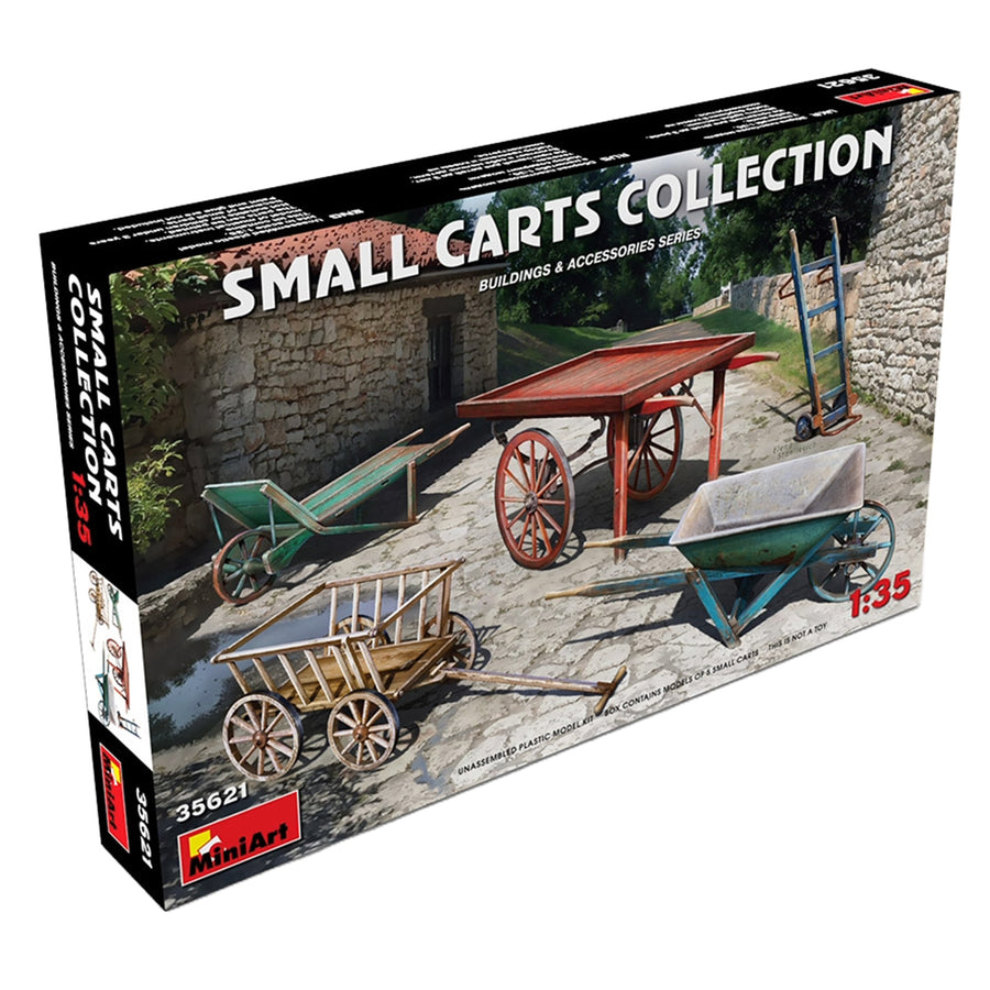 Miniart 2-35621 - MINIART 1/35 SMALL CARTS COLLECTION