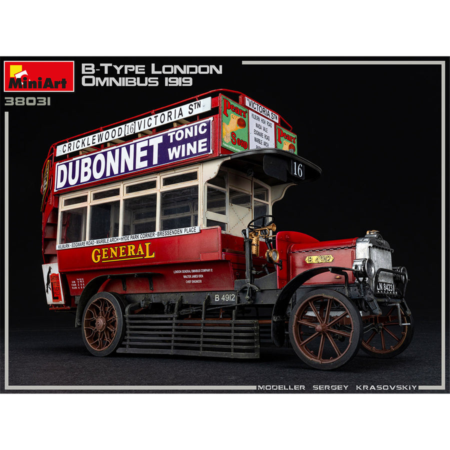 Miniart 2-38031 - MINIART 1/35 B-TYPE LONDON OMNIBUS 1919