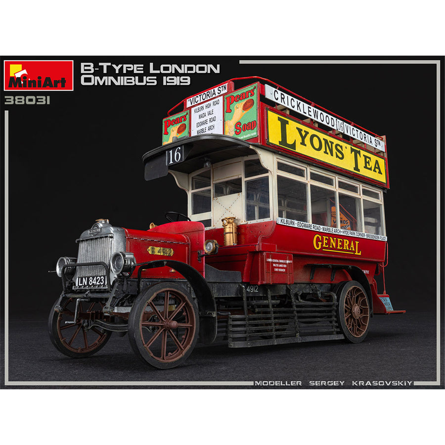 Miniart 2-38031 - MINIART 1/35 B-TYPE LONDON OMNIBUS 1919