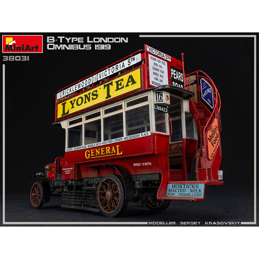 Miniart 2-38031 - MINIART 1/35 B-TYPE LONDON OMNIBUS 1919