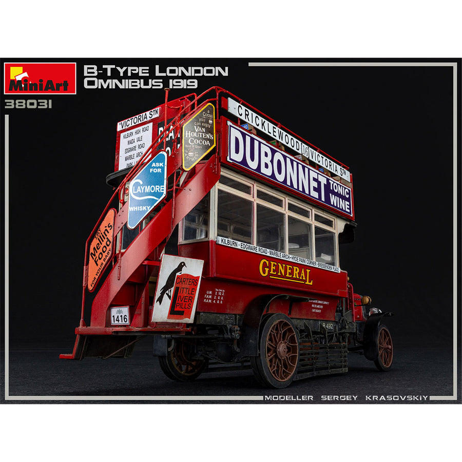 Miniart 2-38031 - MINIART 1/35 B-TYPE LONDON OMNIBUS 1919