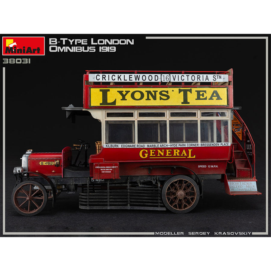 Miniart 2-38031 - MINIART 1/35 B-TYPE LONDON OMNIBUS 1919