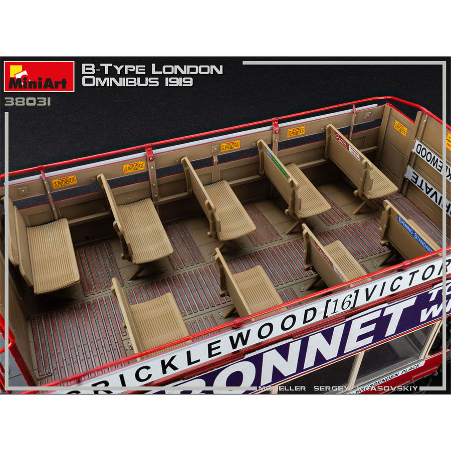 Miniart 2-38031 - MINIART 1/35 B-TYPE LONDON OMNIBUS 1919