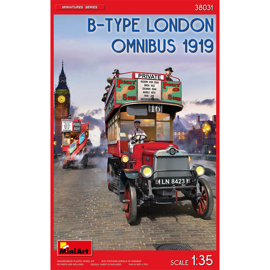 Miniart 2-38031 - MINIART 1/35 B-TYPE LONDON OMNIBUS 1919