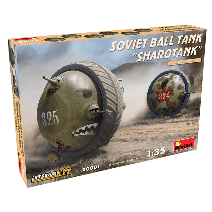 Miniart 2-40001 - MINIART 1/35 SOWJETISCHER SHAROTANK MIT INNENAUSSTATTUNG