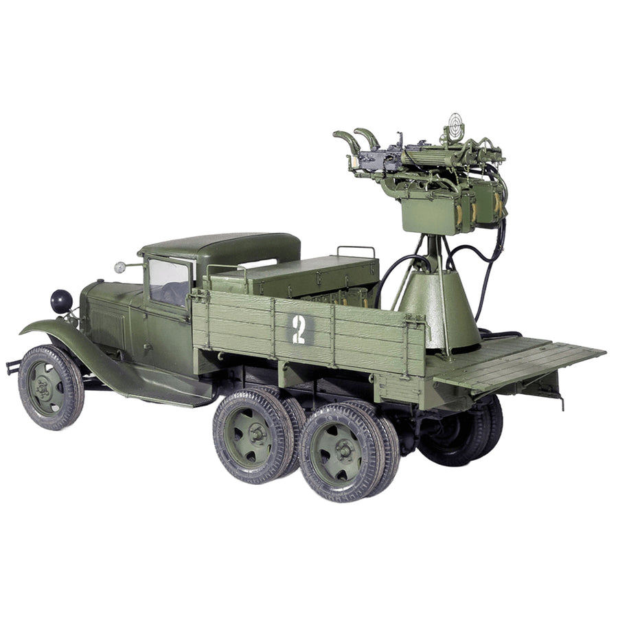 Miniart 2-35177 - MINIART 1/35 GAZ-AAA W/QUAD M4 MAXIM