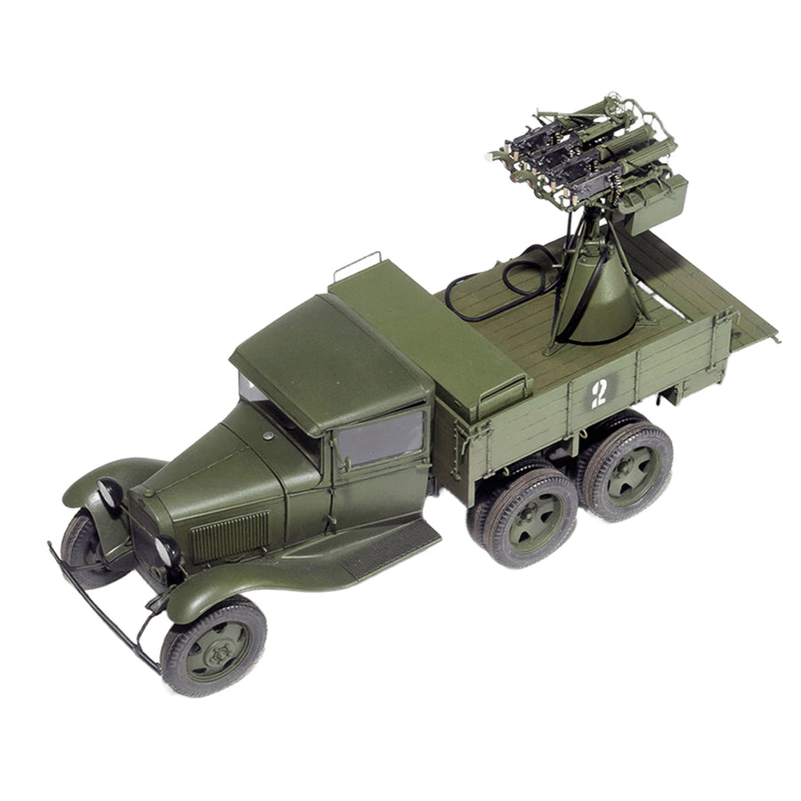 Miniart 2-35177 - MINIART 1/35 GAZ-AAA W/QUAD M4 MAXIM