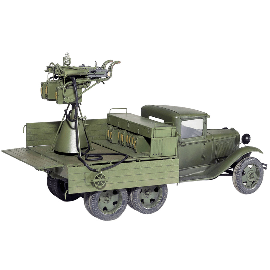 Miniart 2-35177 - MINIART 1/35 GAZ-AAA W/QUAD M4 MAXIM
