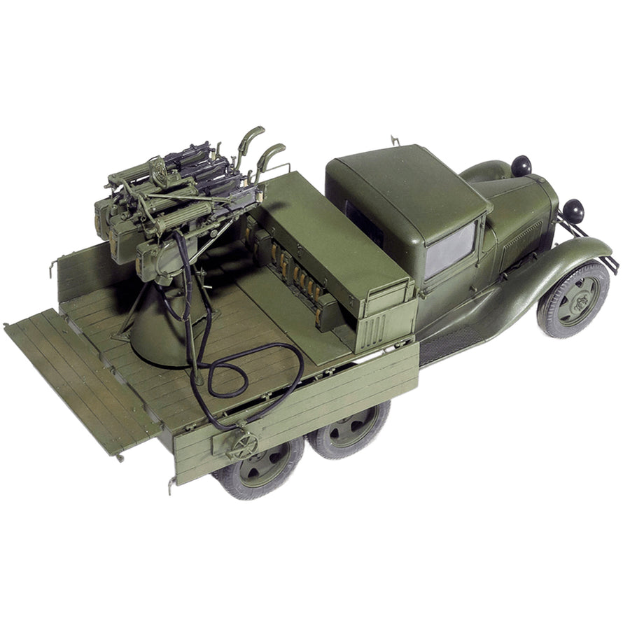 Miniart 2-35177 - MINIART 1/35 GAZ-AAA W/QUAD M4 MAXIM