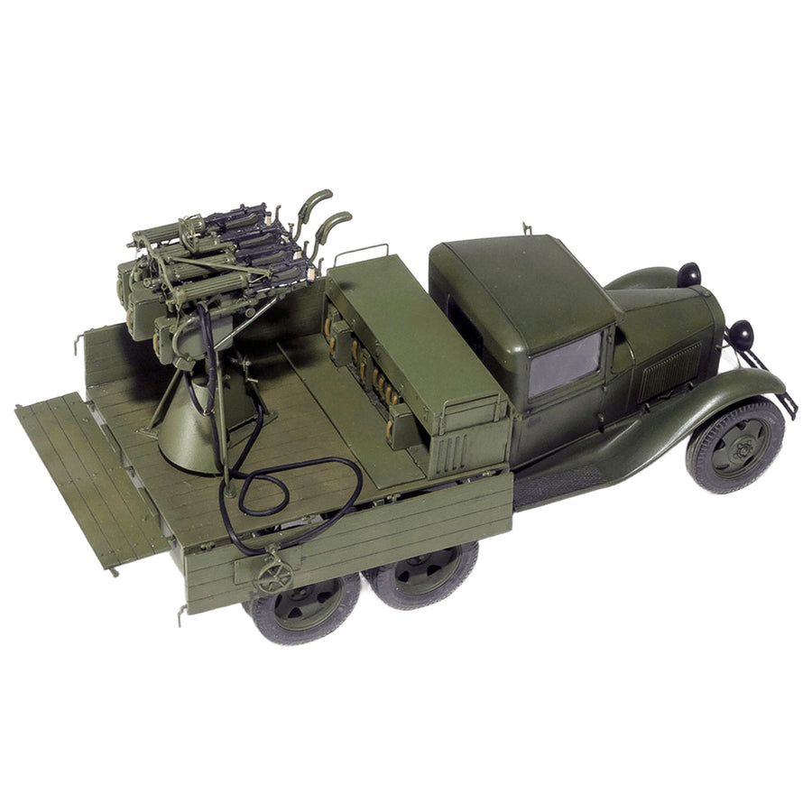 Miniart 2-35177 - MINIART 1/35 GAZ-AAA W/QUAD M4 MAXIM