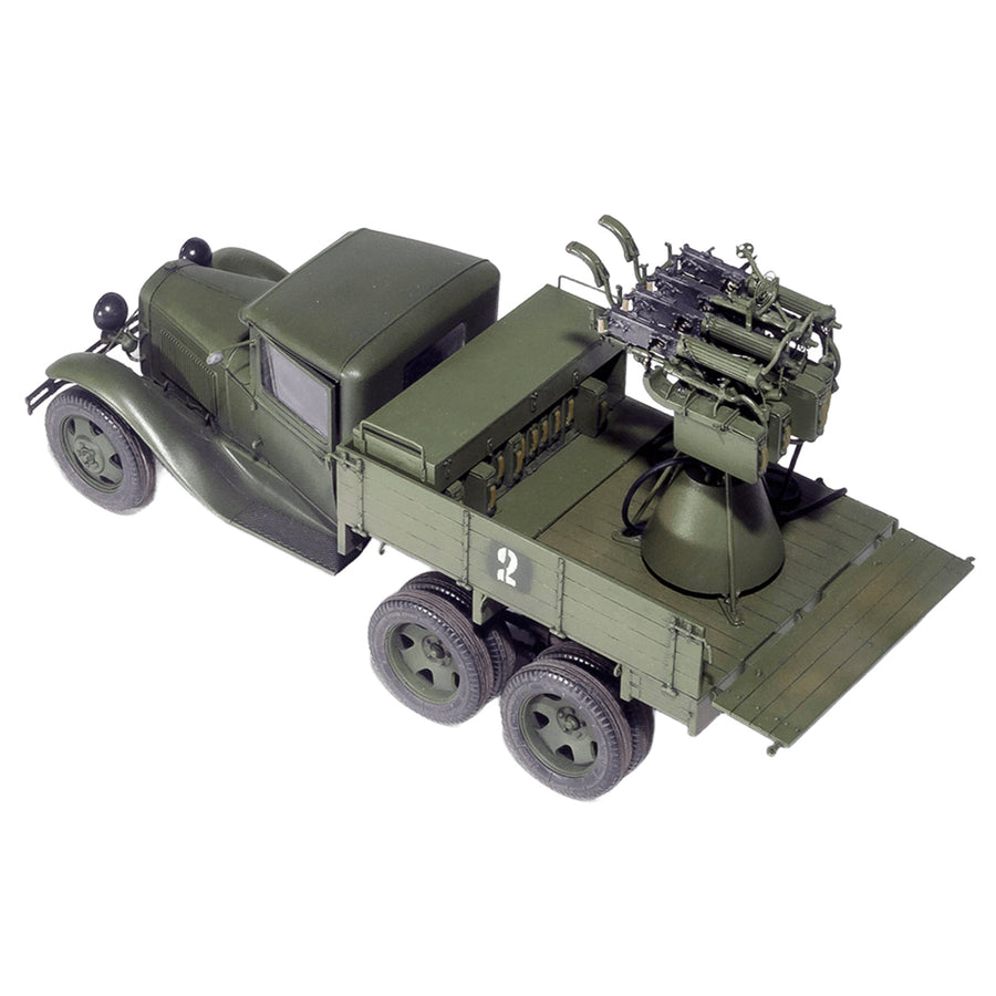 Miniart 2-35177 - MINIART 1/35 GAZ-AAA W/QUAD M4 MAXIM