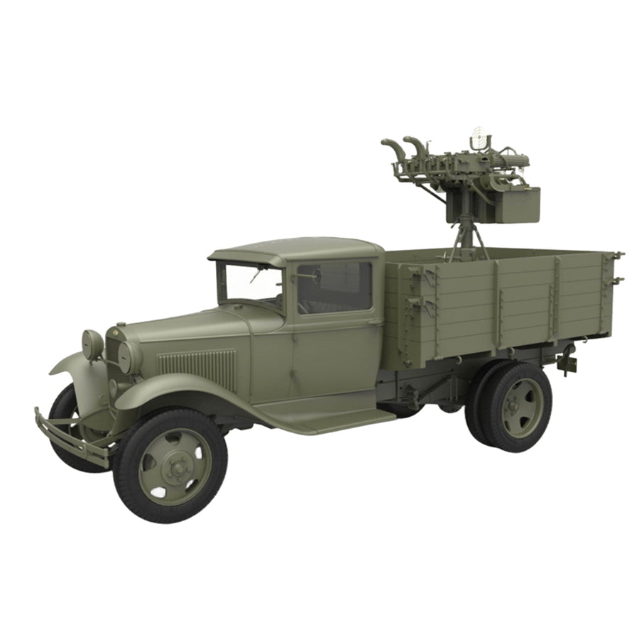 Miniart 2-35186 - MINIART 1/35 SOWJETISCHER 1.5t LKW MIT MAXIM M-4 MG