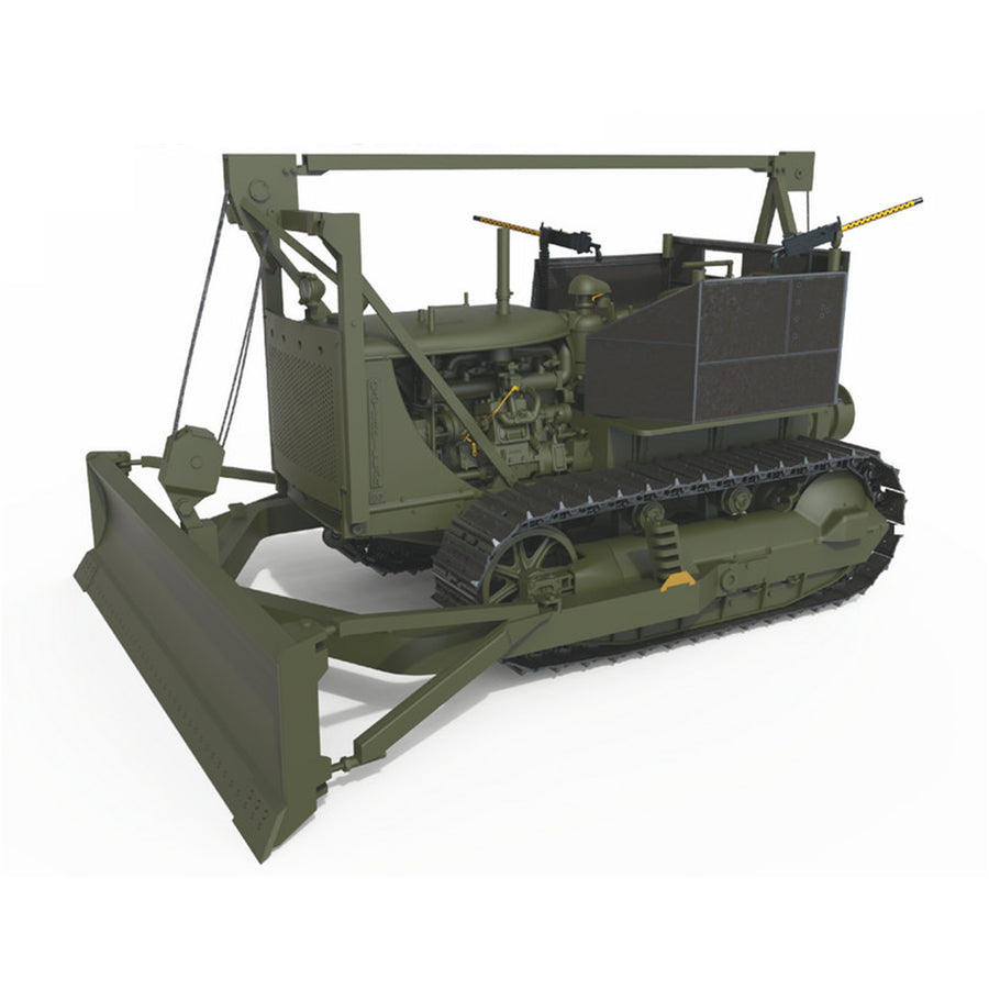 Miniart 2-35291 - MINIART 1/35 US ARMOURED DOZER W/ANGLED BLADE