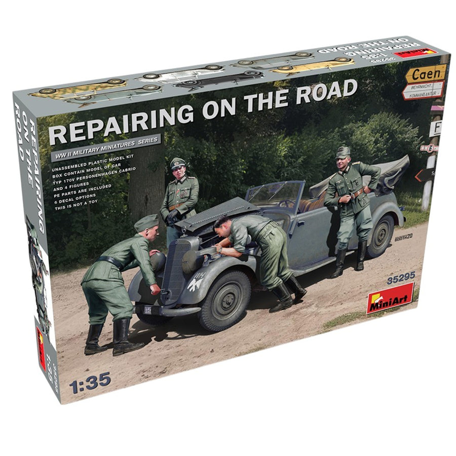 MINIART 1/35 REPAIRING THE ROAD