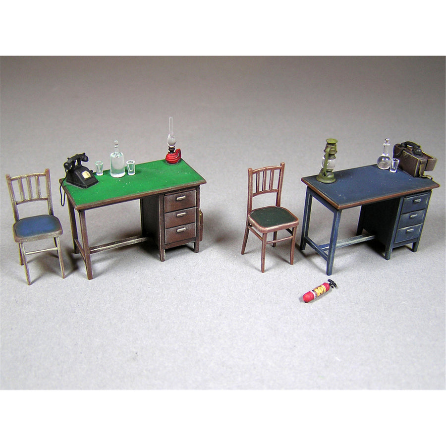 Miniart 2-35564 - MINIART 1/35 OFFICE FURNITURE & ACCESSORIES