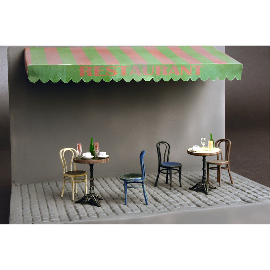 Miniart 2-35569 - MINIART 1/35 CAFE FURNITURE & CROCKERY
