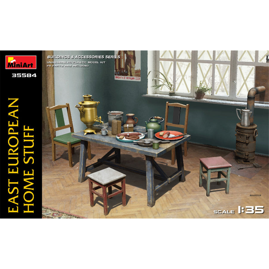 Miniart 2-35584 - MINIART 1/35 EAST EUROPEAN HOME STUFF