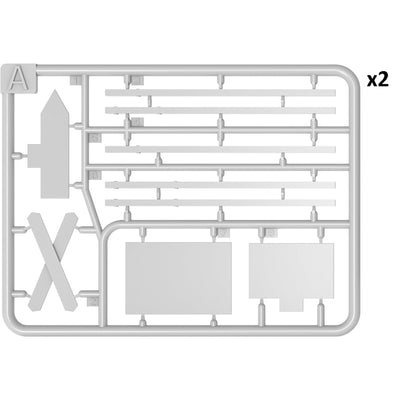 Miniart 2-35637 - MINIART 1/35 IT VERKEHRSSCHILDER 30/40er Jahre