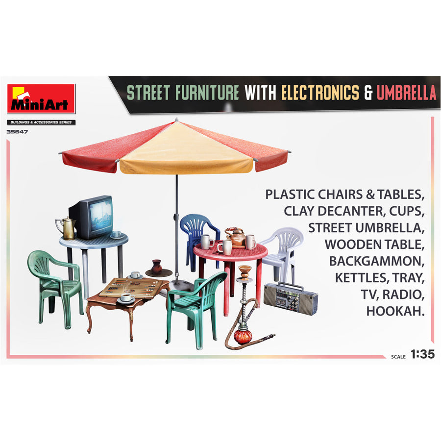 Miniart 2-35647 - MINIART 1/35 STREET FURNITURE