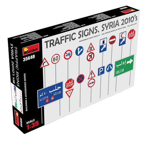 MINIART 1/35 TRAFFIC SIGNS SYRIA 2010's