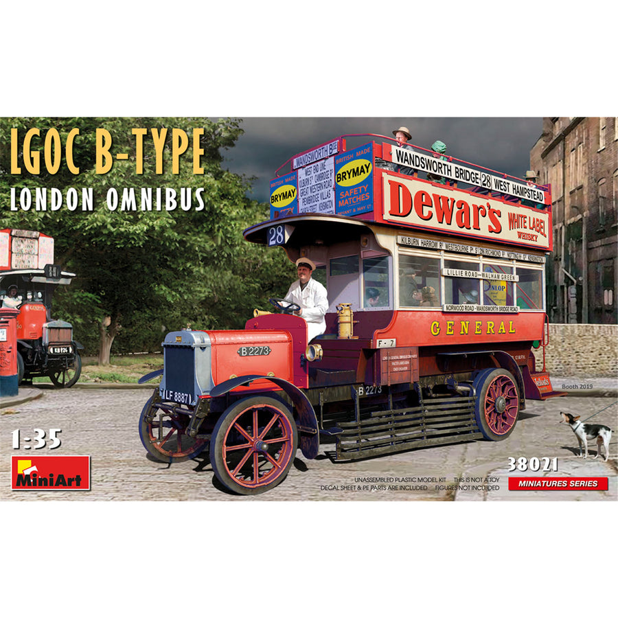 Miniart 2-38021 - MINIART 1/35 LGOC B-TYPE LONDON OMNIBUS