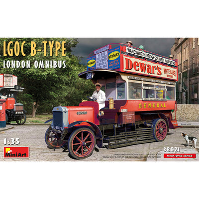 Miniart 2-38021 - MINIART 1/35 LGOC B-TYP LONDON OMNIBUS