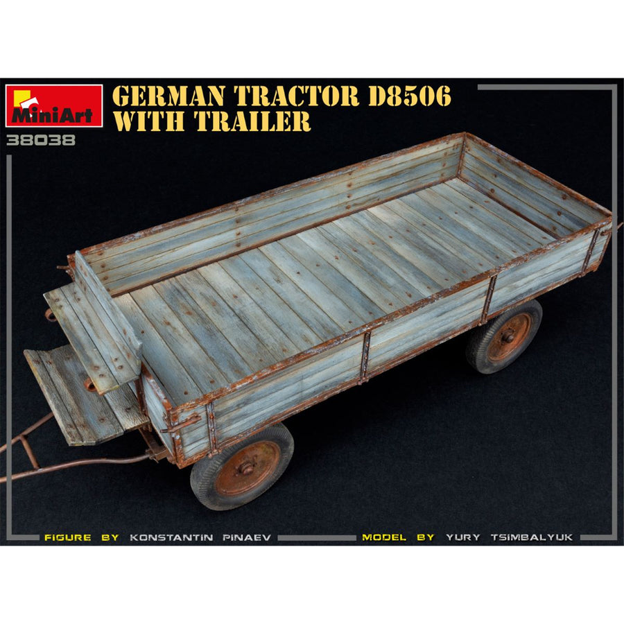 Miniart 2-38038 - MINIART 1/35 GERMAN TRACTOR D8506 W/TRAILER