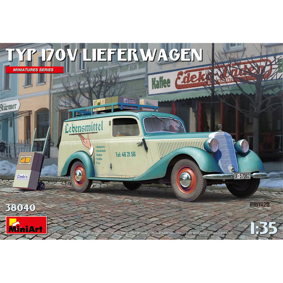 Miniart 2-38040 - MINIART 1/35 LIEFERWAGEN 170V