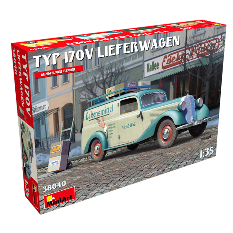 Miniart 2-38040 - MINIART 1/35 LIEFERWAGEN 170V