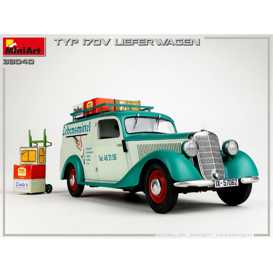 Miniart 2-38040 - MINIART 1/35 LIEFERWAGEN 170V