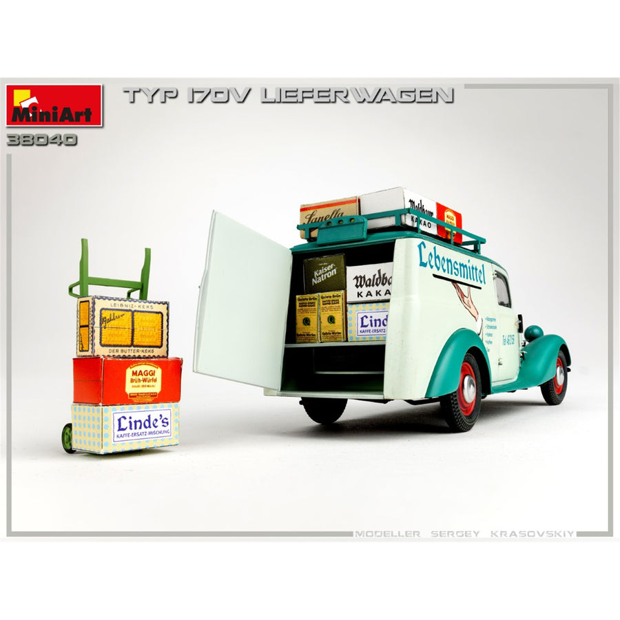Miniart 2-38040 - MINIART 1/35 LIEFERWAGEN 170V