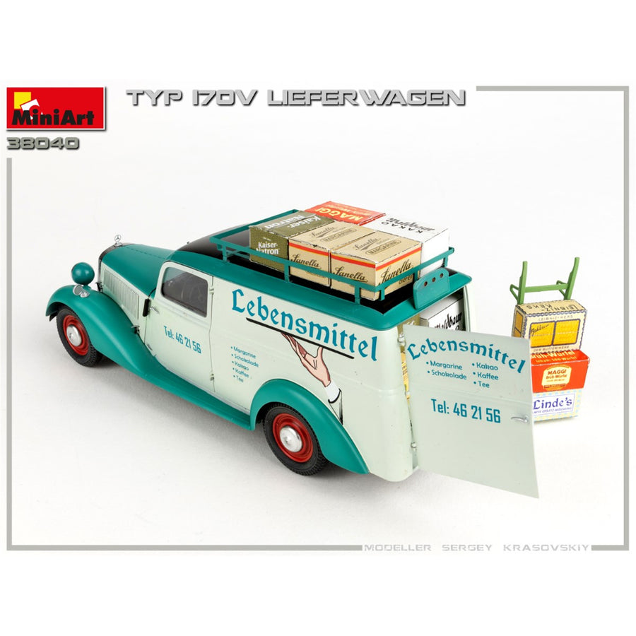 Miniart 2-38040 - MINIART 1/35 LIEFERWAGEN 170V