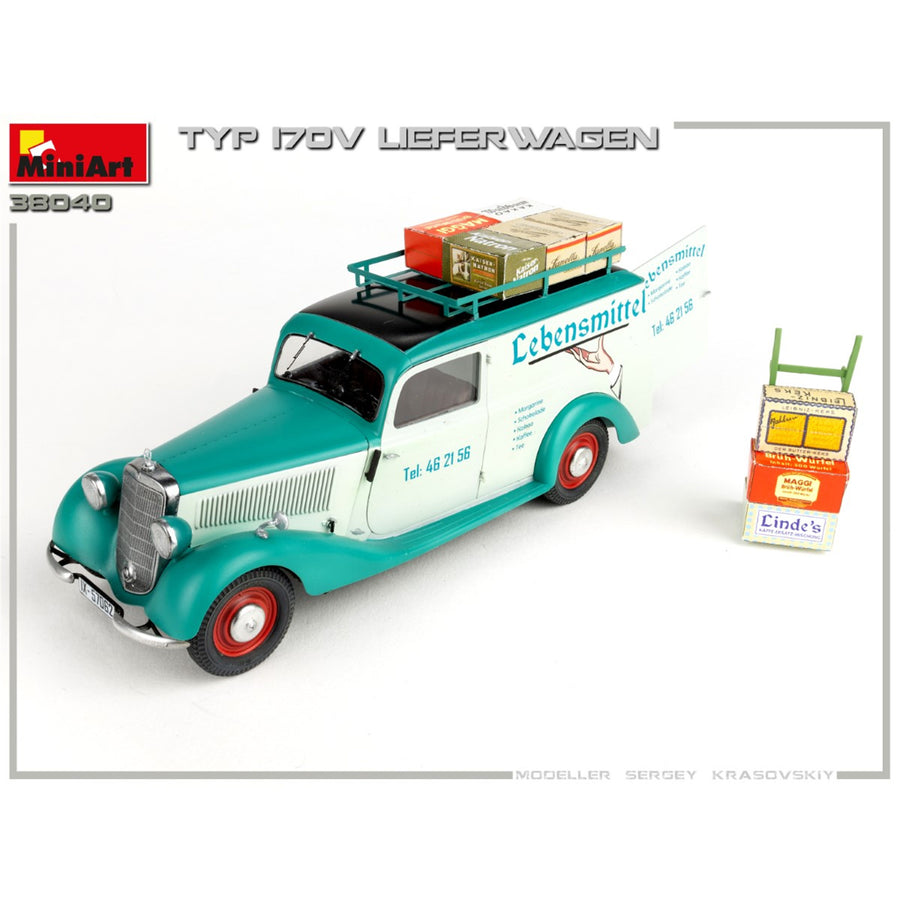 Miniart 2-38040 - MINIART 1/35 LIEFERWAGEN 170V