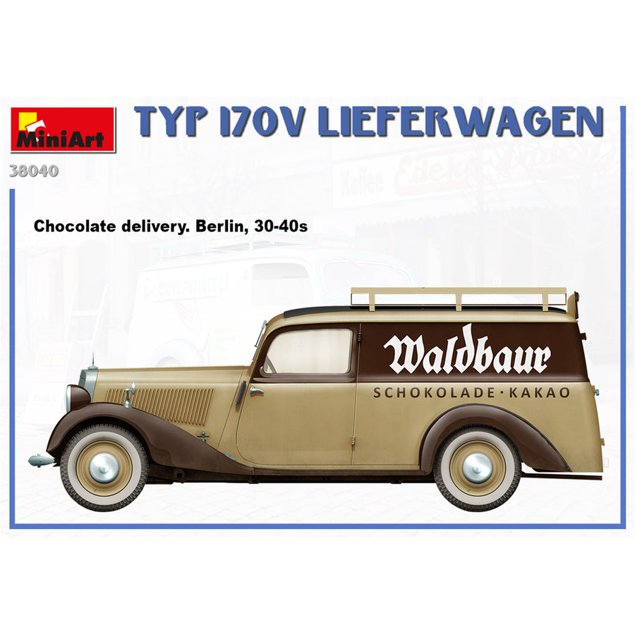 Miniart 2-38040 - MINIART 1/35 LIEFERWAGEN 170V