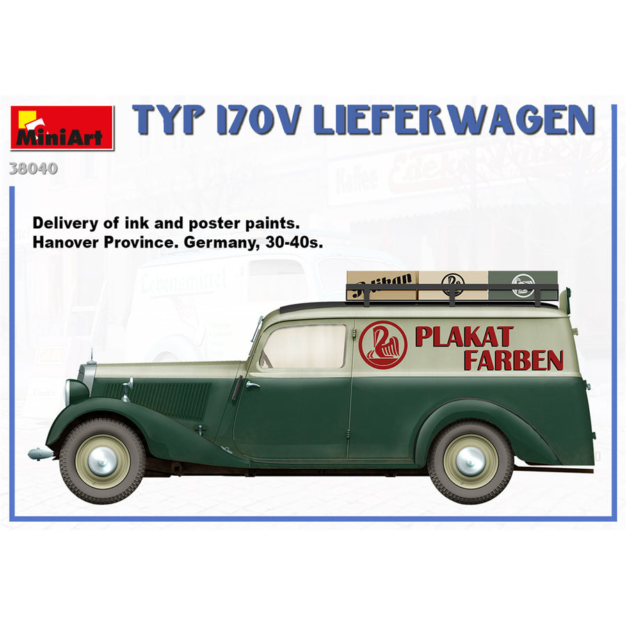 Miniart 2-38040 - MINIART 1/35 LIEFERWAGEN 170V