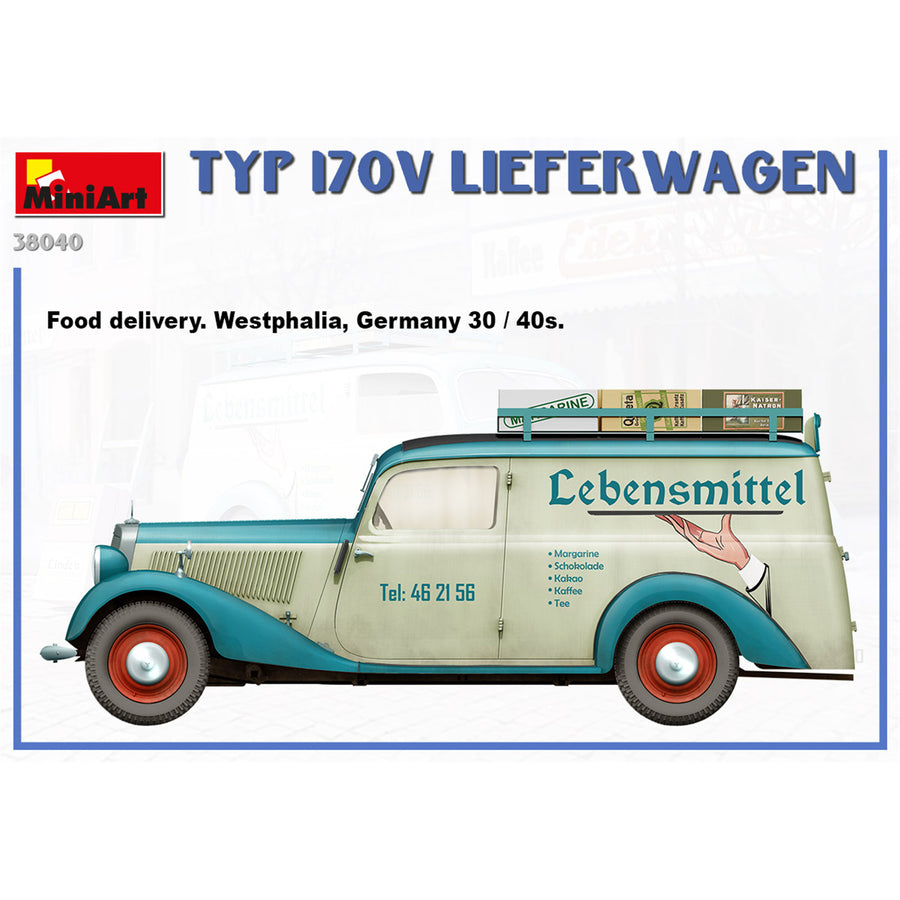 Miniart 2-38040 - MINIART 1/35 LIEFERWAGEN 170V