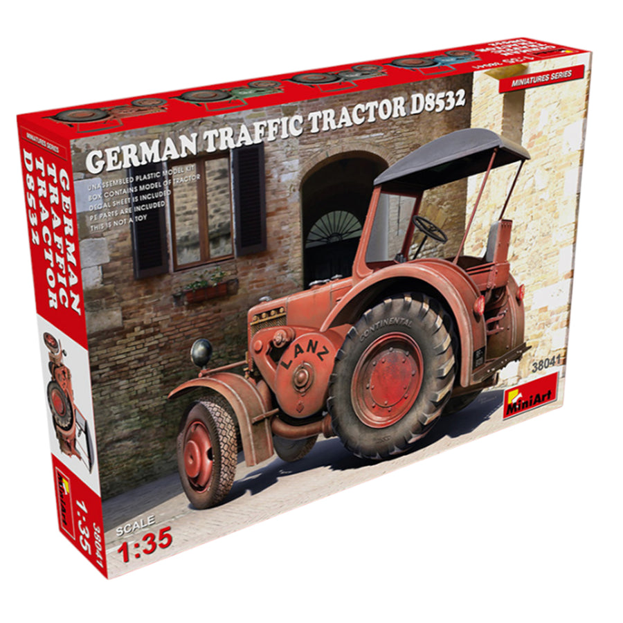 Miniart 2-38041 - MINIART 1/35 GERMAN TRAFFIC TRACTOR D8532