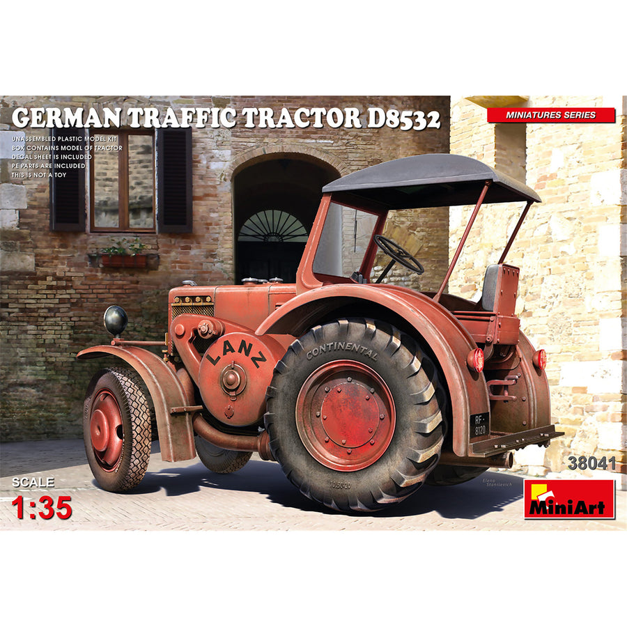 Miniart 2-38041 - MINIART 1/35 GERMAN TRAFFIC TRACTOR D8532