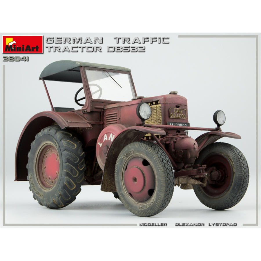 Miniart 2-38041 - MINIART 1/35 GERMAN TRAFFIC TRACTOR D8532