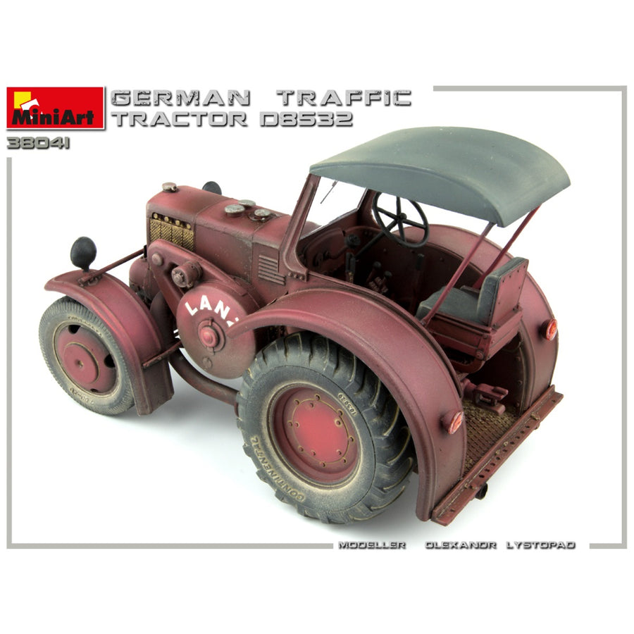 Miniart 2-38041 - MINIART 1/35 GERMAN TRAFFIC TRACTOR D8532
